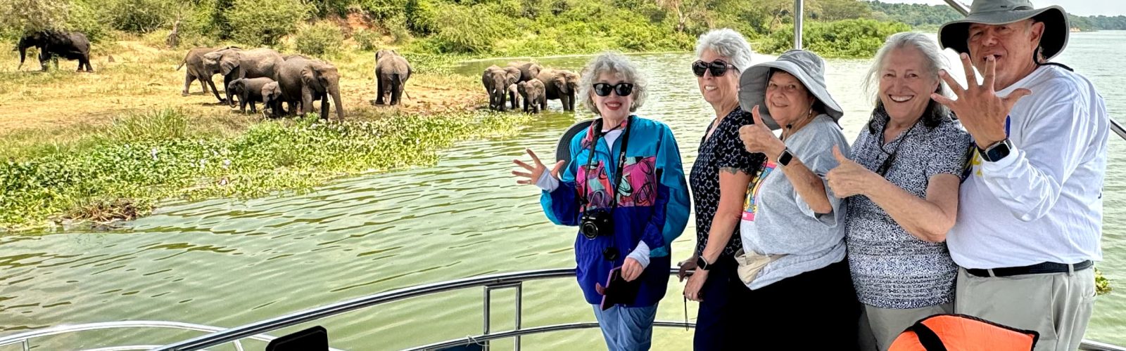 Boat trips in the Kazinga Channel